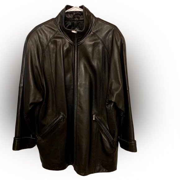 VALERIE STEVENS LAMB LEATHER JACKET - Picture 8 of 16